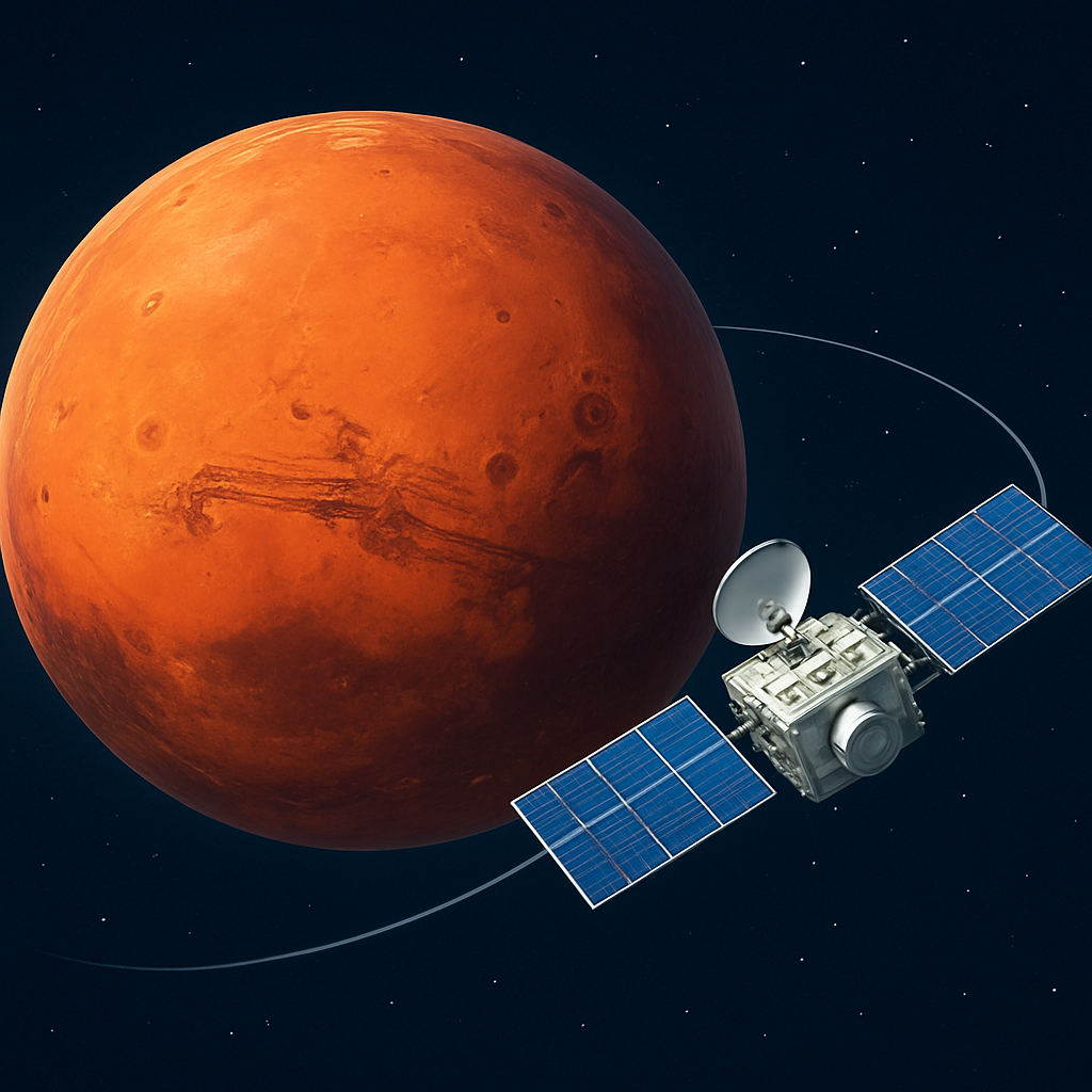 Mars flyby